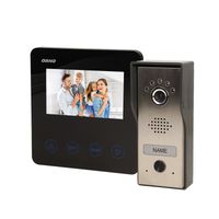 wideodomofon bezsłuchawkowy lcd 4,3' czarny dux - on-1050