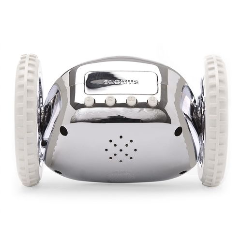 Uciekający Budzik Clocky Chrome - Chromowany na Arena.pl