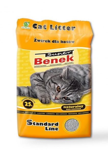 SUPER BENEK Żwirek Naturalny 25L zdjęcie 8