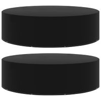 Pokrowce na meble ogrodowe, 2 szt., 10 oczek, 205x90 cm