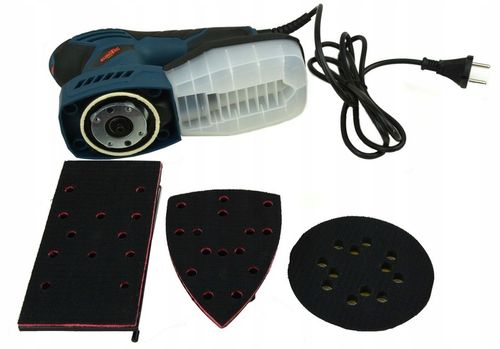 SZLIFIERKA OSCYLACYJNA MIMOSRODOWA WIELOFUNKCYJNA DO DREWNA METALU EUROTEC na Arena.pl