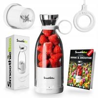 Bezprzewodowy Blender Kielichowy ze Stacją Ładującą SmoothieBoo + Ebook