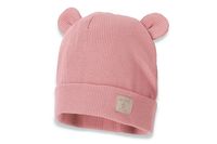 BROEL ELFRIDA czapka z uszkami jasny róż 42-44