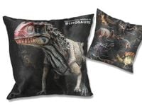 Poduszka z wypełnieniem/suwak - Prehistoric World of Dinosaurs (CARMANI)