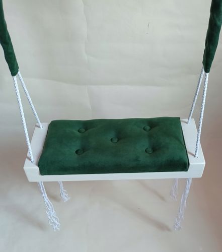 Huśtawka siedzisko tapicerowana dom ogród ZIELEŃ na Arena.pl