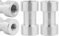 Adapter tuleja redukcja 1/4" na 3/8" statywowa aluminiowa 28 mm