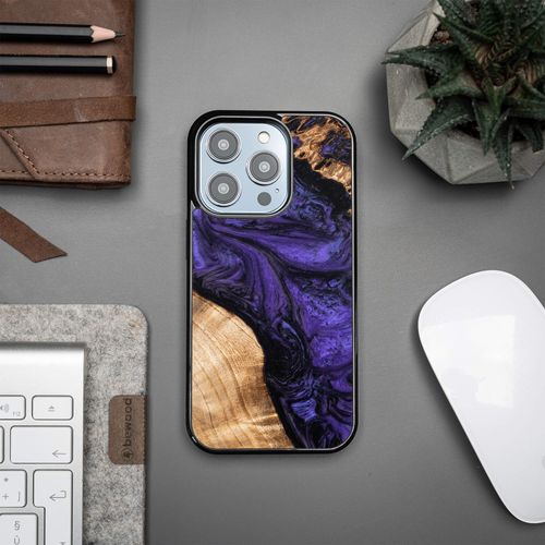 etui bewood unique na iphone 14 pro - violet na Arena.pl