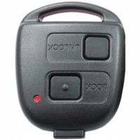 KLUCZYK OBUDOWA PILOT TOYOTA BEZ DORABIANIA GROTU + GUMKA W ZESTAWIE