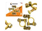 Klemy do akumulatora uniwersalne -/+ 2szt