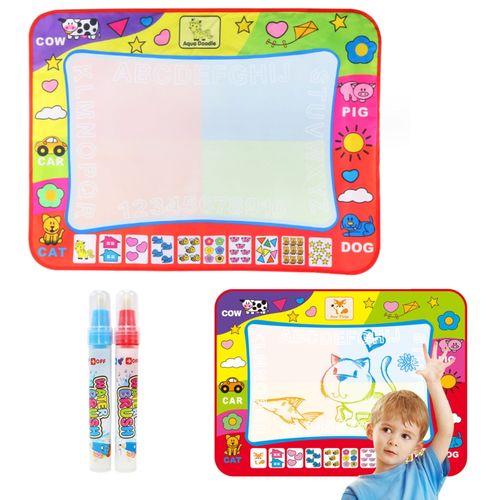 Uniwersalna mata wodna do malowania rysowania wodą zestaw z mazakami XXL na Arena.pl