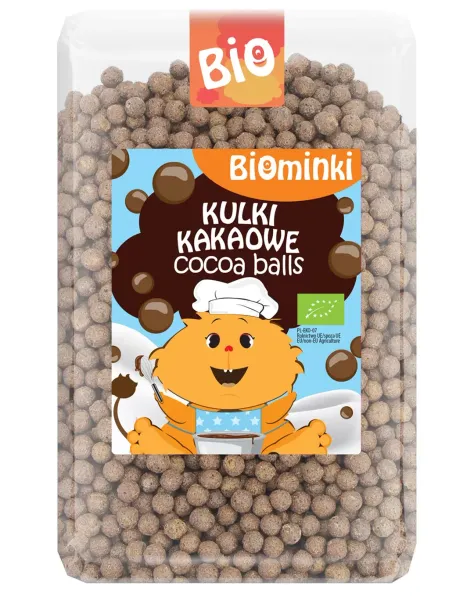 Kulki Kakaowe BIO 500 g - Biominki zdjęcie 1