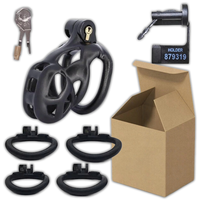 Klatka Na Penisa  Pas  Cnoty  Z Zapięciem  Na  Klucz  BDSM CHASTITY CAGE S