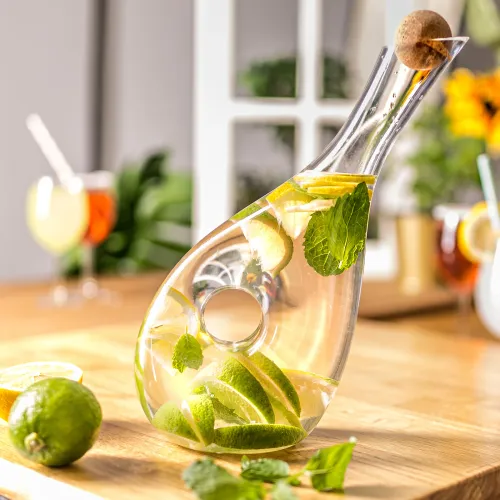 Karafka do Wina lub Wody TWISTED - Elegancki Design do Twojej Kuchni na Arena.pl