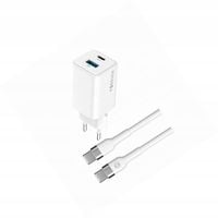 Szybka ładowarka GaN 45W USB-C z kablem do Motorola Moto Edge 30 Fusion