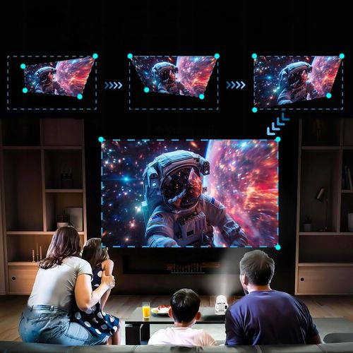 Projektor ANDROID rzutnik 4K WIFI PRZENOŚNY SMART FULL HD HY300 PRO LERTZ na Arena.pl