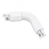 Łącznik elastyczny Track AZ4281 do 3-fazowego systemu szynowego biały