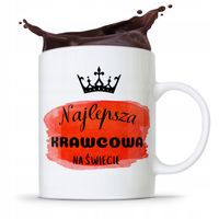 Kubek Prezent Krawcowej Krawca Najlepsza Na Z Nadrukiem Ze Zdjęciem