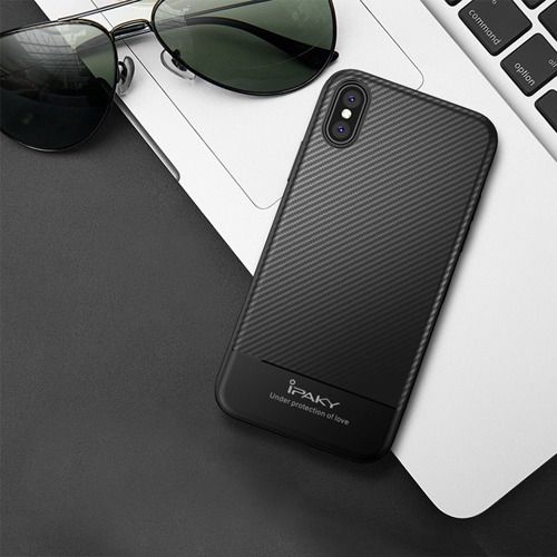 IPAKY CARBON FIBER IPHONE X NIEBIESKI na Arena.pl