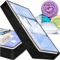 POKROWIEC NA POŚCIEL DUŻY SOLIDNY ORGANIZER POD ŁÓŻKO NA ODZIEŻ KOCE