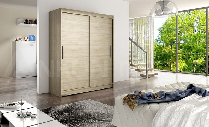 Szafa przesuwna Westa I 150cm - SONOMA zdjęcie 2