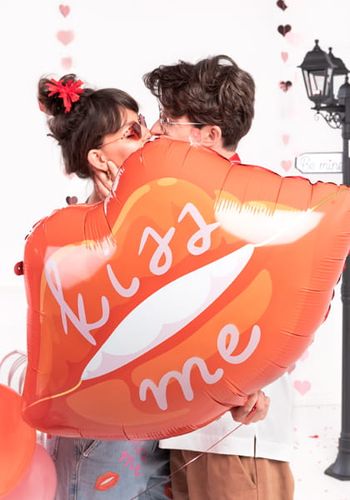 Balon foliowy Usta, 86.5x65 cm, mix na Arena.pl