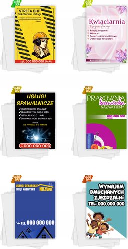 Ulotki A5 reklamowe firmowe 1000szt projekt w cenie SPRZEDAŻ JAJ na Arena.pl