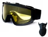 GOGLE NARCIARSKIE SNOWBOARD NARTY ROZJAŚNIAJĄCE