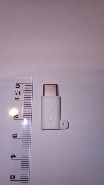 Przejściówka adapter micro usb typ c biały samsung zdjęcie 3