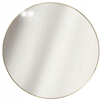 METALOWA ZŁOTA RAMA Lustro Navira DESIGN 55cm