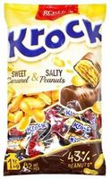 ROSHEN CUKIERKI KROCK 1KG SWEET CARAMEL&SALTY PEANUTS