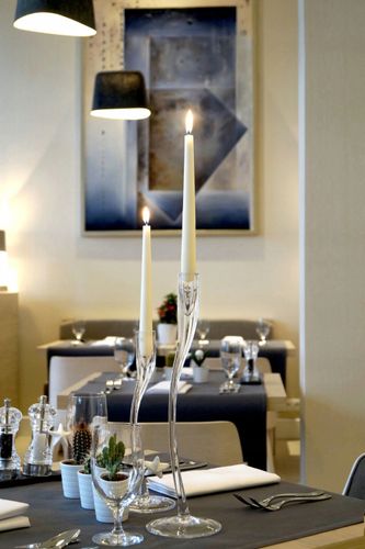 aura świece stołowe stożkowe białe 40 szt. s30-40-090 na Arena.pl