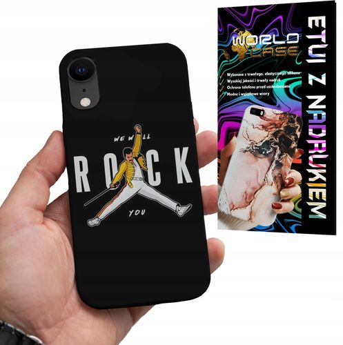 ETUI CASE DO IPHONE XR - ROCK KAPELE WZORY FAN POKROWEIC PLECKI na Arena.pl