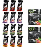 BULT Superfood i Tasty Strips ciasteczka proteinowe Mix Smaków 14 el.