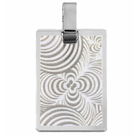 SREBRNY WISIOREK NIEŚMIERTELNIK PROSTOKĄTNY SREBRO PRÓBY 925 GRAWER GRATIS!