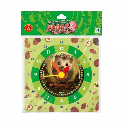 Zegar Edukacyjny Jeżyk na Arena.pl