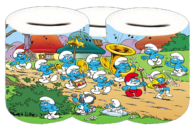 Skarbonka ceramiczna Smerfy zdjęcie 1