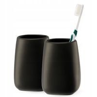 KADAX Kubek Pojemnik Na Szczoteczki Zestaw 2szt