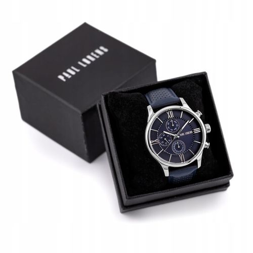 ZEGAREK MĘSKI PAUL LORENS EXCLUSIVE +GRAWER CHRONOGRAF KOMPLET na Arena.pl