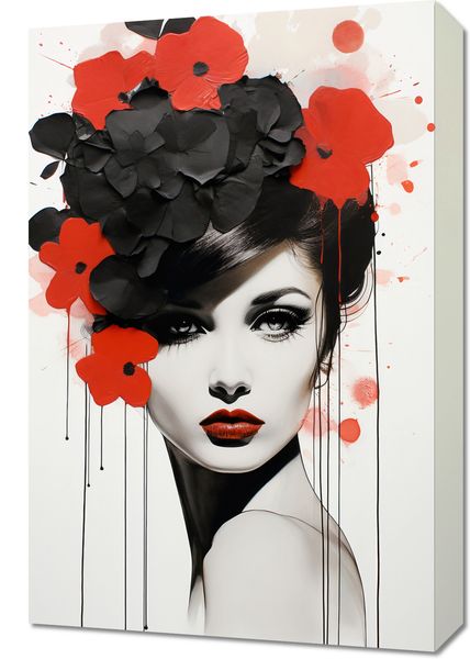 Obraz 40x60cm Kwiatowa Pasja zdjęcie 1