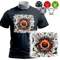 KOSZULKA T-SHIRT MĘSKI WZORY DO WYBORU - KOSZYKÓWKA - XXL