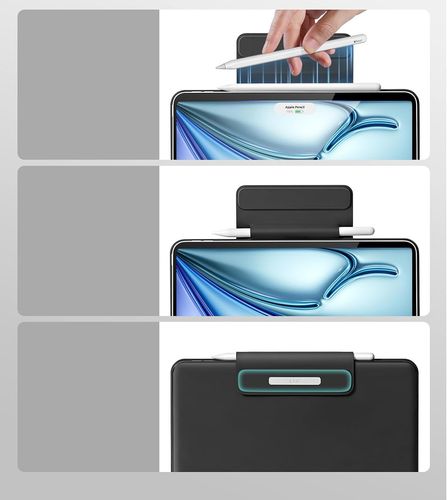 Czarne etui ESR 6B012A do iPada Air 11" (M2, 2024) z klawiaturą na Arena.pl