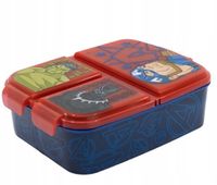 Śniadaniówka Lunchbox Pojemnik Do Szkoły Pudełko Przegródkami AVENGERS