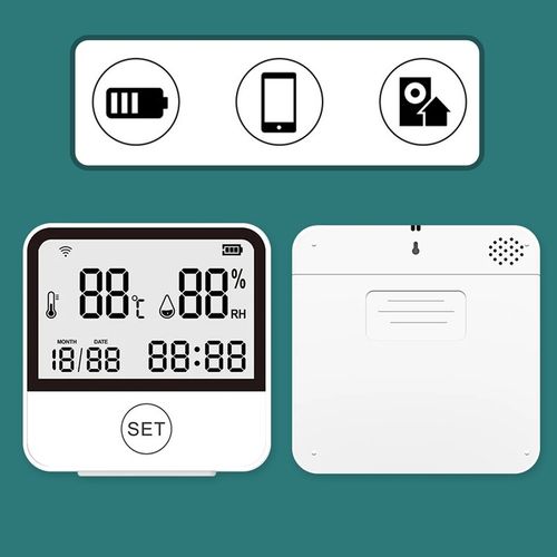 Stacja pogodowa WiFi Termometr Higrometr ZDALNY DOSTĘP Zegar Aplikacja na Arena.pl