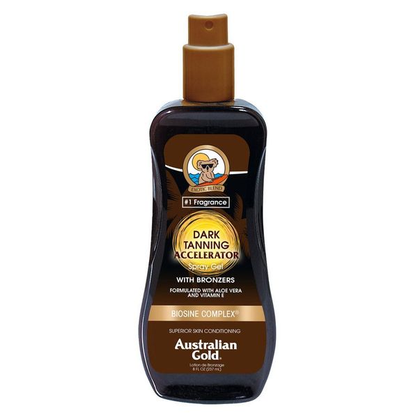 Australian Gold Dark Tanning Accelerator Spray Żel zdjęcie 1