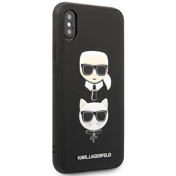 Etui Karl Lagerfeld do iPhone XS Max, Czarny zdjęcie 5