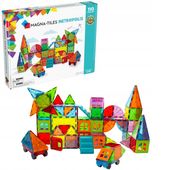 MAGNA-TILES Klocki Metropolia Magnetyczna 110 el.