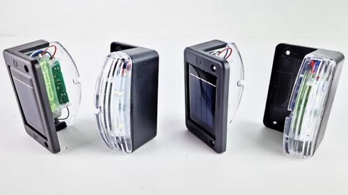 LAMPKI SOLARNE LED TARAS BALKON 4 SZT ZESTAW LAMP na Arena.pl