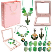 Zestaw Do Robienia Bransoletek Naszyjników Kreatywny Dla Dzieci Charms Diy