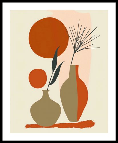 Plakat 40x50cm Wazy w Czerwieni na Arena.pl