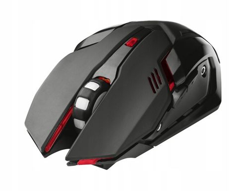 MYSZKA GAMINGOWA MYSZ DLA GRACZY BEZPRZEWODOWA KOMPUTEROWA LED RGB 3200 DPI na Arena.pl